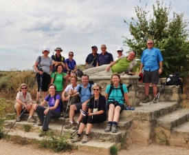 Sept 2013 Camino group by David Sear